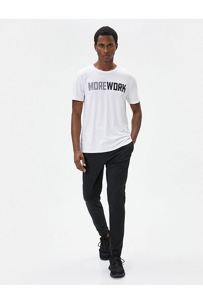 Koton Jogger αθλητικό φούτερ με λεπτομέρεια ραφής, κορδόνια στη μέση και τσέπη