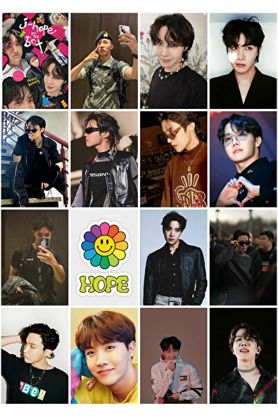 owl bag Jhope set foto kartica sa uzorkovanim dizajnom, 16' L