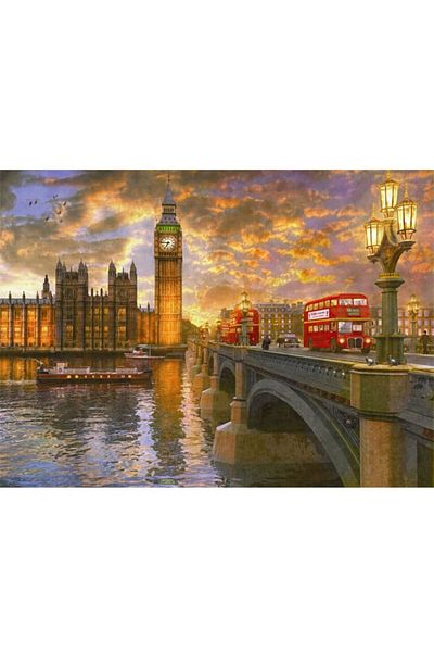 Anatolian Puzzle Puzzle 1000 Pieces / Sunset in London - Code: 1023