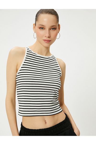 Koton Short Athlete Crew Neck Viscous Mixed