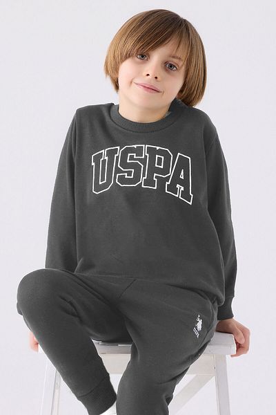 U.S. Polo Assn. Σετ αθλητικής φόρμας καπνιστού αγοριού
