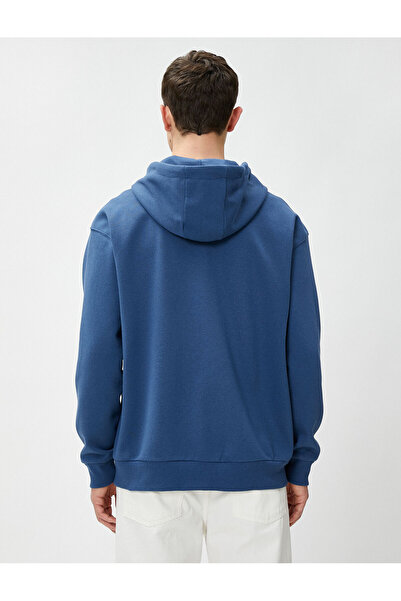 Koton 4WAM70112MK Koton Erkek Sweat MAVİ