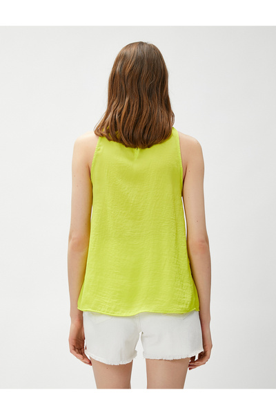 Koton Basic Atlet Kolsuz Halter Yaka