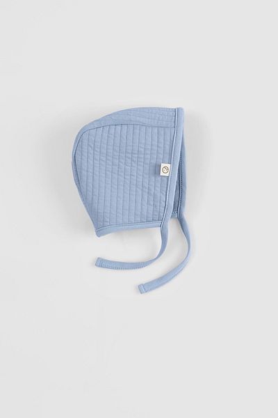 Little Gusto Quilted Blue British Baby Hat