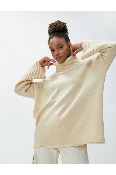 Koton Pulover oversize cu gât acrilic