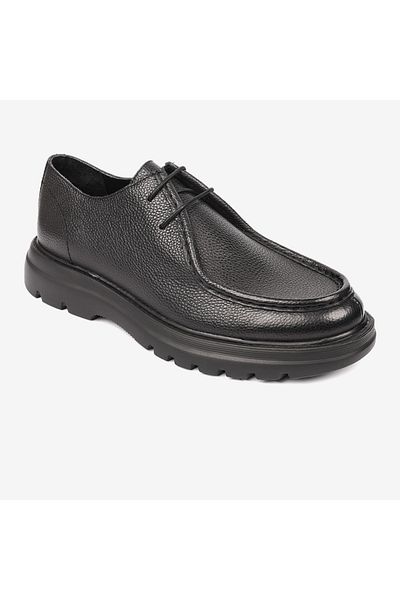 Greyder Men's Black Genuine Leather Classic Shoes 4K1Ua17881