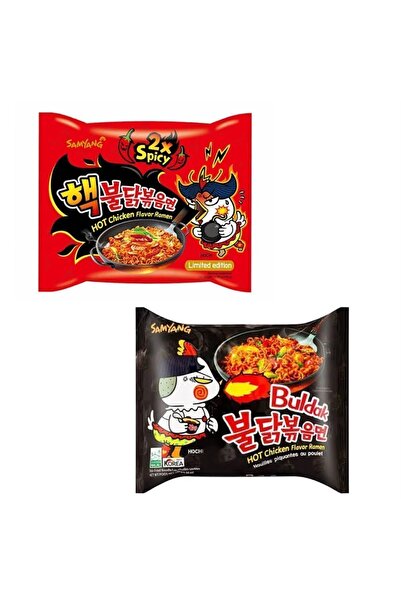 SAMYANG Orijinal Acılı Buldak Ramen (orjinal Kore Helal 16 Ve Buldak 2× Spicy...