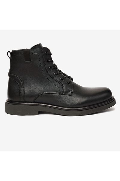 Greyder Men's Black Genuine Leather Casual Boots 4K1Ub17931