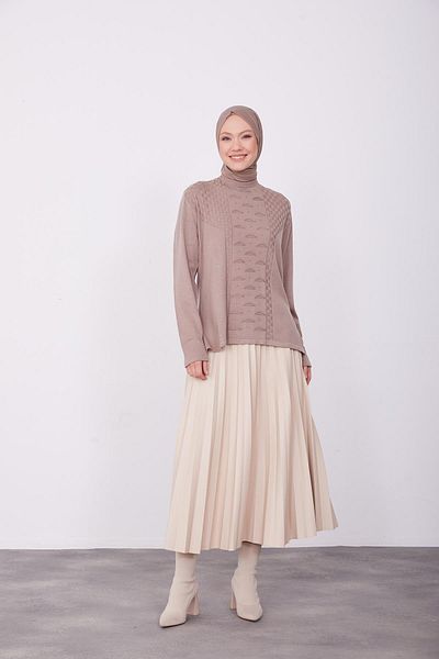Armine Mink Sweater - Model Sweater23Kd9006