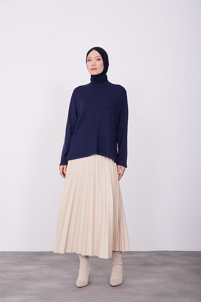 Armine Πουλόβερ Navy Blue - Μοντέλο 23kd9001