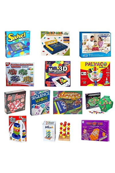 Edutoys ألعاب الذكاء المعرفية مجموعة المدارس الابتدائية والثانوية 13 قطعة