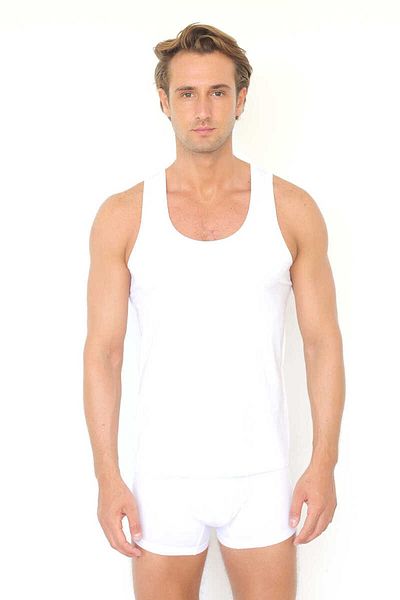 DOSXX Classy Combed Cotton Lycra Men's Underwear Set Groom Dowry Bundle Boxer Singlet Set
