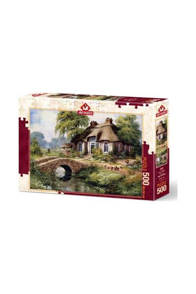 Tıfıl Toys Green Village 500 Piece Painting Puzzle