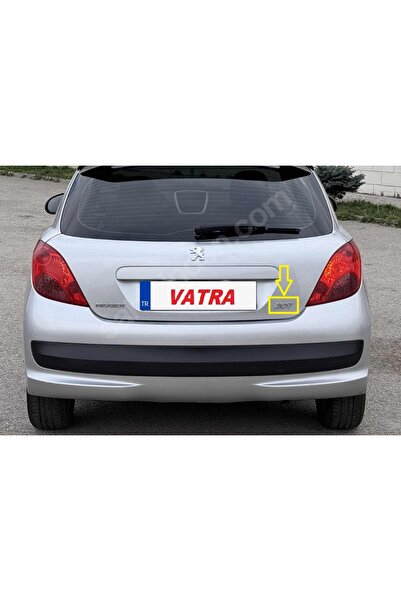 EDEXPORT 207 1.6 Dynamic 2008-2010 Uyumlu Krom Peugeot Bagaj Yazısı ve Aslan ...