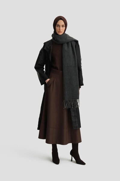 Armine Çift Taraflı Kap 24k7603 Antrasit