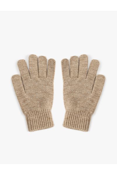 Koton Basic Knitted Gloves