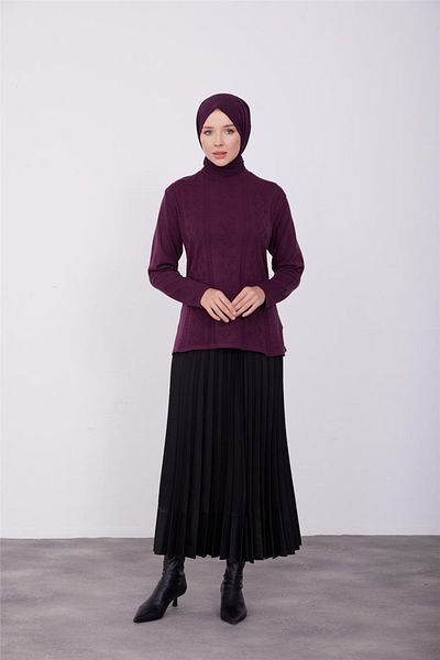 Armine Pulover 23kd9002 Prune