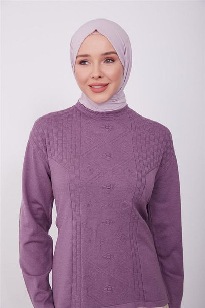 Armine Pulover liliac - Model 23kd9007