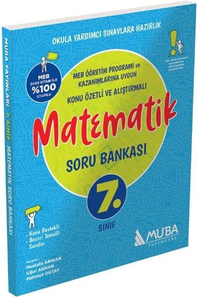 Referans Yayınları Muba Yayınları 7. Sınıf Matematik Soru Bankası