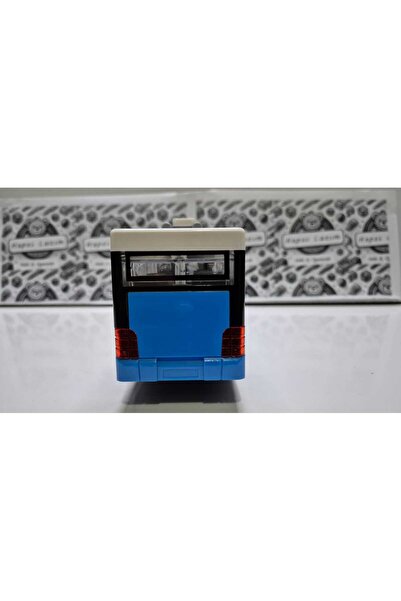 Hepsilazım Sürtmeli Oyuncak Şehir Yolcu Otobüs Işıklı Sesli Açılan Kapı Kırılmaz Büyük Metrobüs Troleybüs 28 Cm