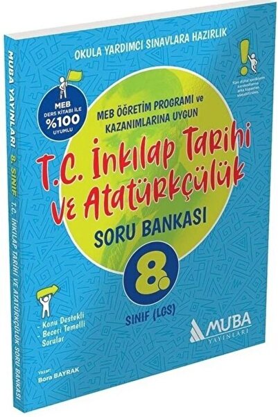 Referans Yayınları Muba Yayınları 8. Sınıf LGS TC İnkılap Tarihi ve Atatürkçü...
