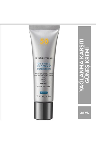 SkinCeuticals Oil Shield UV Defense SPF 50 Sunscreen 30 ml Matlaştırıcı Güneş...