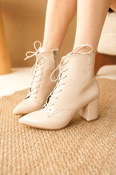 MODAADAM Жіночі черевики на підборах з шнурівкою - Ten-Rugan