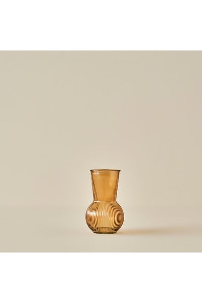Bella Maison Γυάλινο Βάζο Amber Eva - 11x20 cm