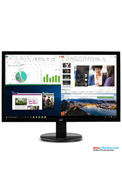 ACER Kb242hyl Bix, 23,8" Vga, Hdmı, Frameless, Va Full Hd, Led Monitör