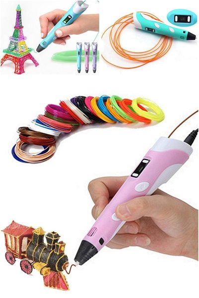 MUHEN Ergonomik ve Fonksiyonel 3D Kalem Pen Üç Boyutlu Yazıcı Sanat İçin Yüks...