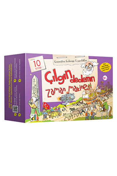 Damla Yayınevi ÇILGIN DEDEMİN ZAMAN MAKİNESİ-2: GEÇMİŞTEN GELECEĞE UYGARLIKLA...