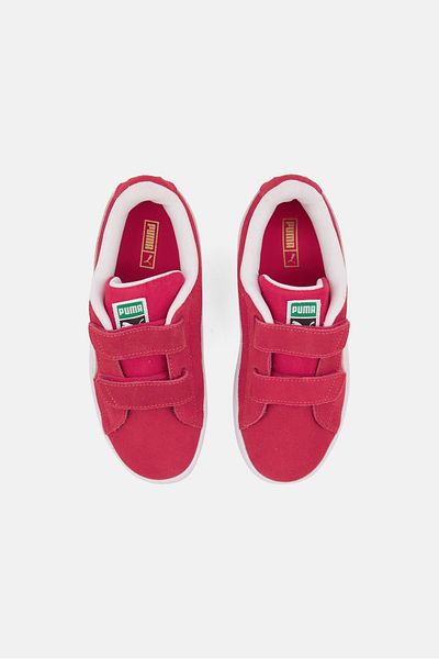 Puma Kids Boy Suede Classic Xxi Velcro Sports Shoes, Red