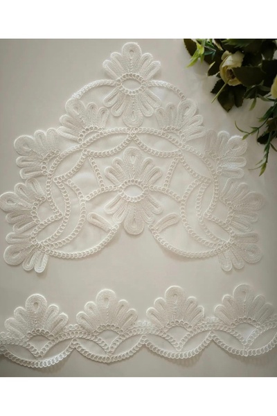 dantelci Fransız dantel güpür