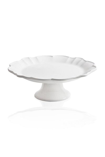 The Mia White Grande Pastry Cake Stand - 32X12 cm Grd0011