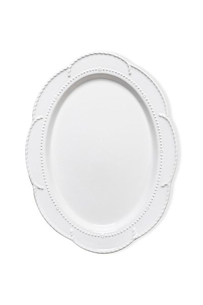 The Mia Grd0012 - Grande White Serving Plate, 41X31 cm