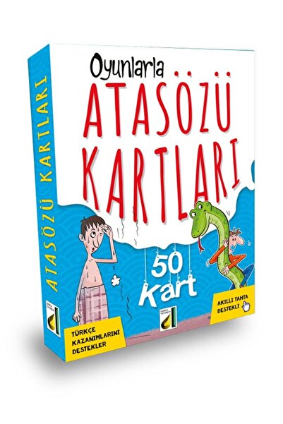 Damla Yayınevi Oyunlarla Atasözü Kartları
