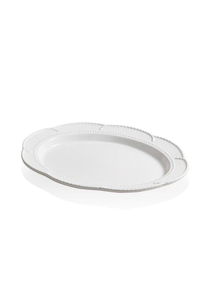 The Mia Grd0012 - Grande White Serving Plate, 41X31 cm