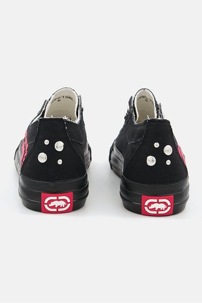 Red by Marc Ecko Women Poppy158l Slip On Casual Shoes, Black