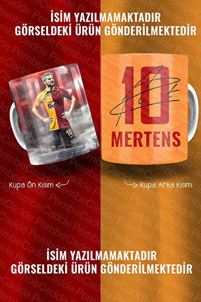 PembeCadde Mertens Baskılı Porselen Kupa Bardak Mug Kahve Hediye Yılbaşı