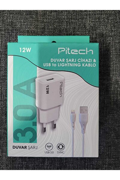 PiTECH PİTECH DUVAR ŞARJ+USB SET 12W İPAD
