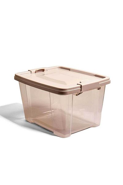 QUTU Q-Lear Box 11 L Clear Storage Box with Lock