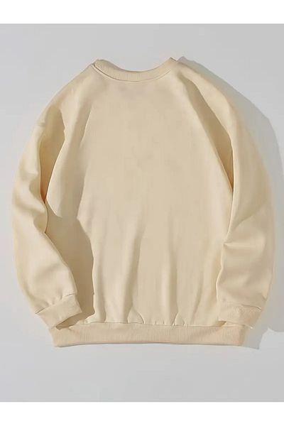 Karatopak Hanorac oversize unisex cu decolteu cu imprimeu