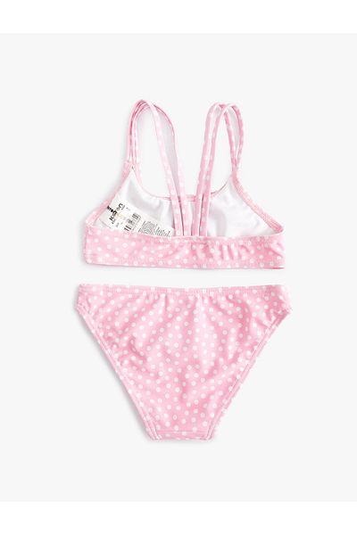 Koton Bikini-Set mit dünnen Trägern und Einhorn-Print