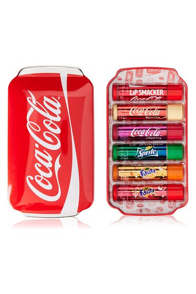 Lip Smacker Coca Cola Multipack & Gifting - Tin Box 6Pcs New