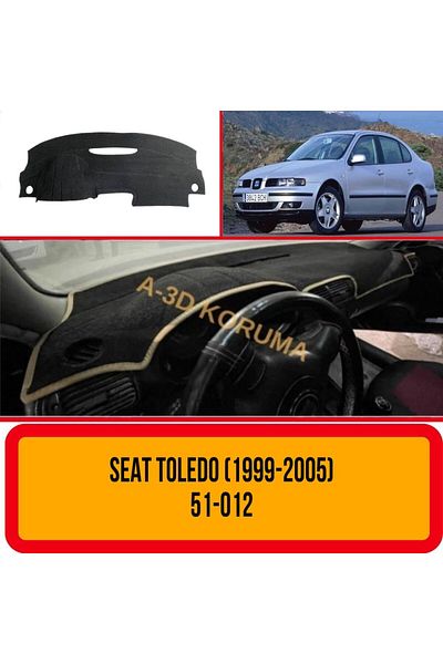 A3D TORPİDO KORUMA Seat Toledo (1999-2005) Front Chest / Panel / Glove Box Protection / Cover / Cover / Protector / Cover