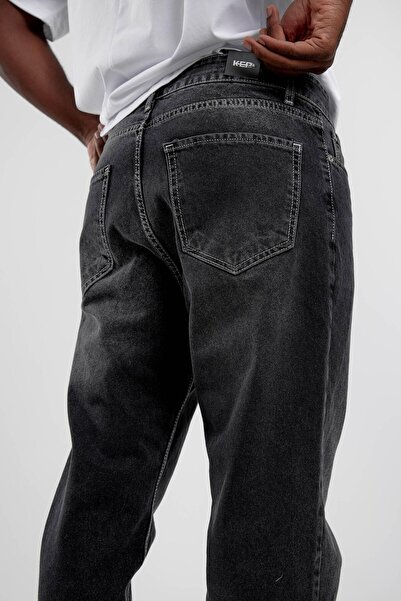 NOMARC Μαύρο Kp-648 BF Τρίψιμο Jean