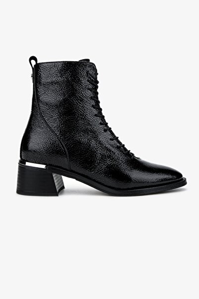 Valmenti Kadın . Siyah Topuklu Bot