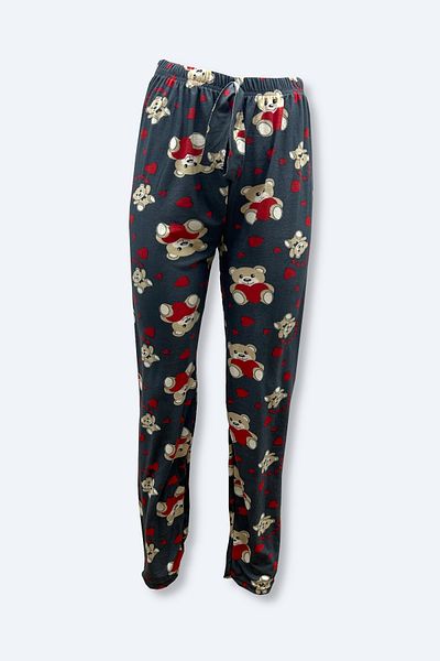 Pijamarket Partea de jos de pijama confortabilă, fără buzunar, cu textura moale