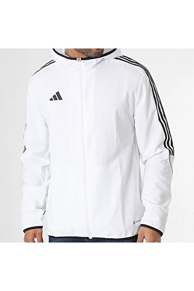 adidas Jachetă sport pentru bărbați Tiro23 L Wb HZ9068 albă