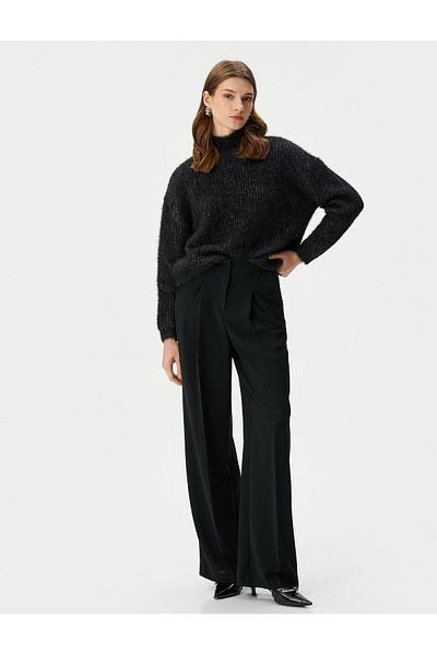 Koton Fisherman Oversize Knit Sweater